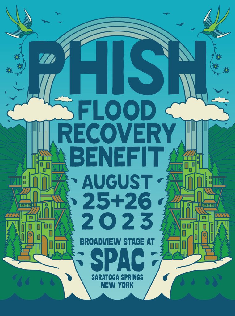 Phish Reels in Support for Flood Recovery with Benefit Shows