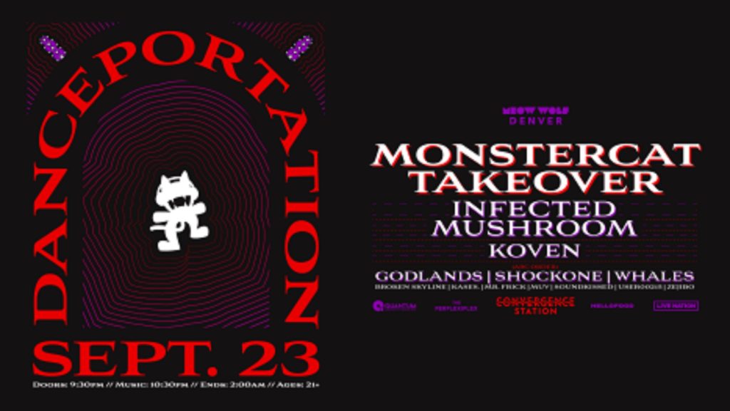DANCEPORTATION, Monstercat Takeover on September 23, 2023