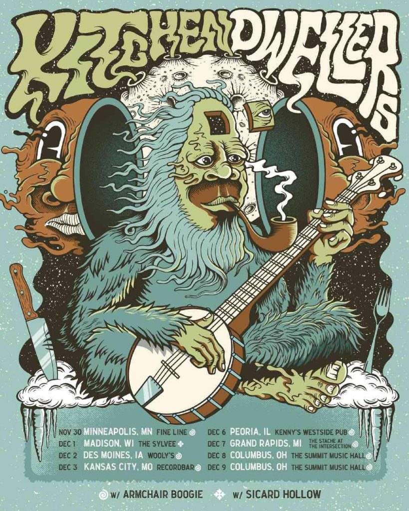 KITCHEN DWELLERS ANNOUNCE NEW WINTER TOUR DATES
