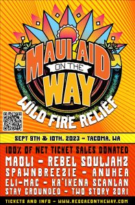 REGGAE ON THE WAY PRESENTS "MAUI AID ON THE WAY: WILD FIRE RELIEF CONCERT"
