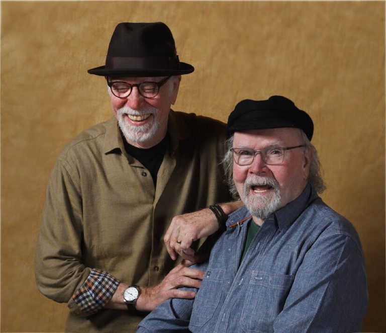 JOHN McCUTCHEON AND TOM PAXTON JOIN FORCES TO CREATE THEIR FIRST JOINT RECORDING TITLED TOGETHER DUE OUT ON 10/13/23