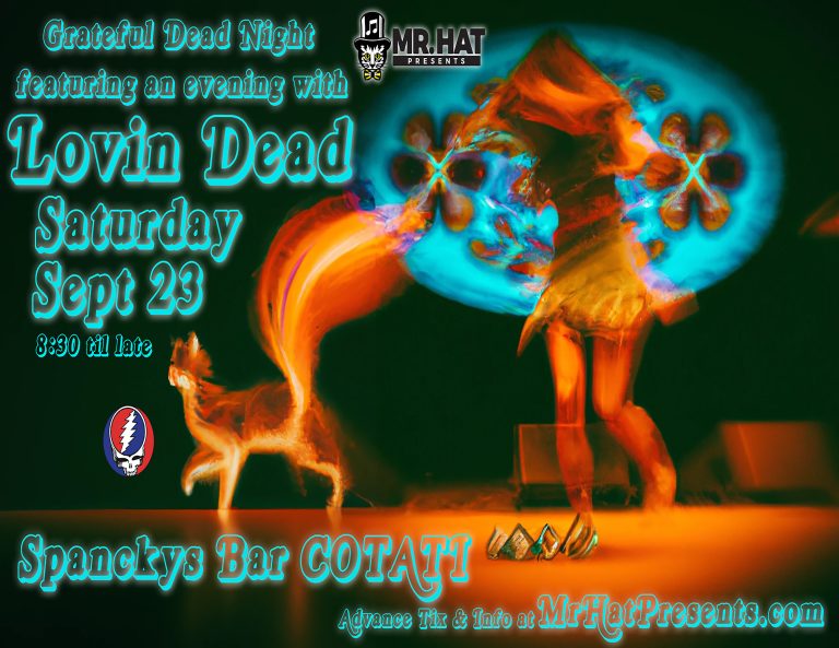 LOVIN’ DEAD returns to Spancky’s in Cotati | 9/23/23