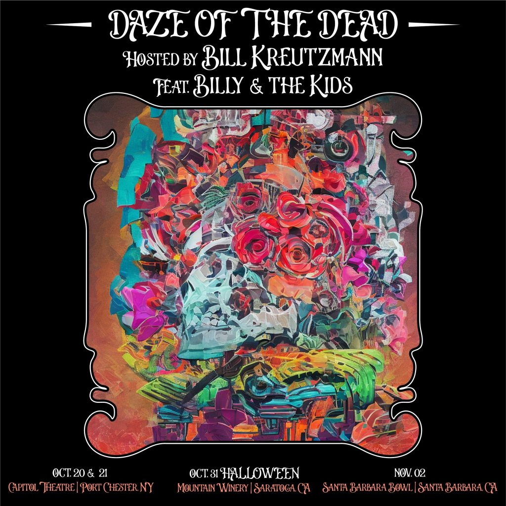 Bill Kreutzmann Announces 'DAZE OF THE DEAD, PART 2: TREAT' West Coast Shows