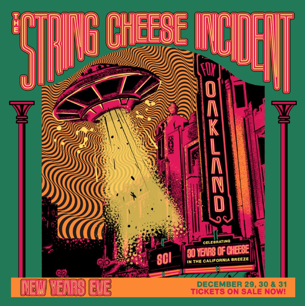 THE STRING CHEESE INCIDENT ANNOUNCES  2023 NEW YEAR’S EVE RUN  AND OFFICIAL 30TH ANNIVERSARY CELEBRATION