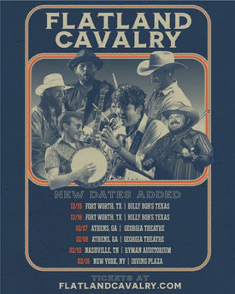 Flatland Cavalry confirms winter headline dates