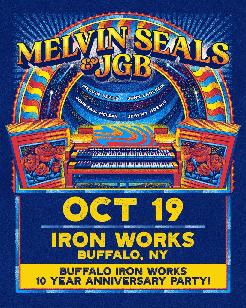 BUFFALO IRON WORKS CELEBRATES A DECADE OF SUCCESS WITH EXCLUSIVE ANNIVERSARY PARTY FEATURING A SPECIAL PERFORMANCE BY MELVIN SEALS & JGB!