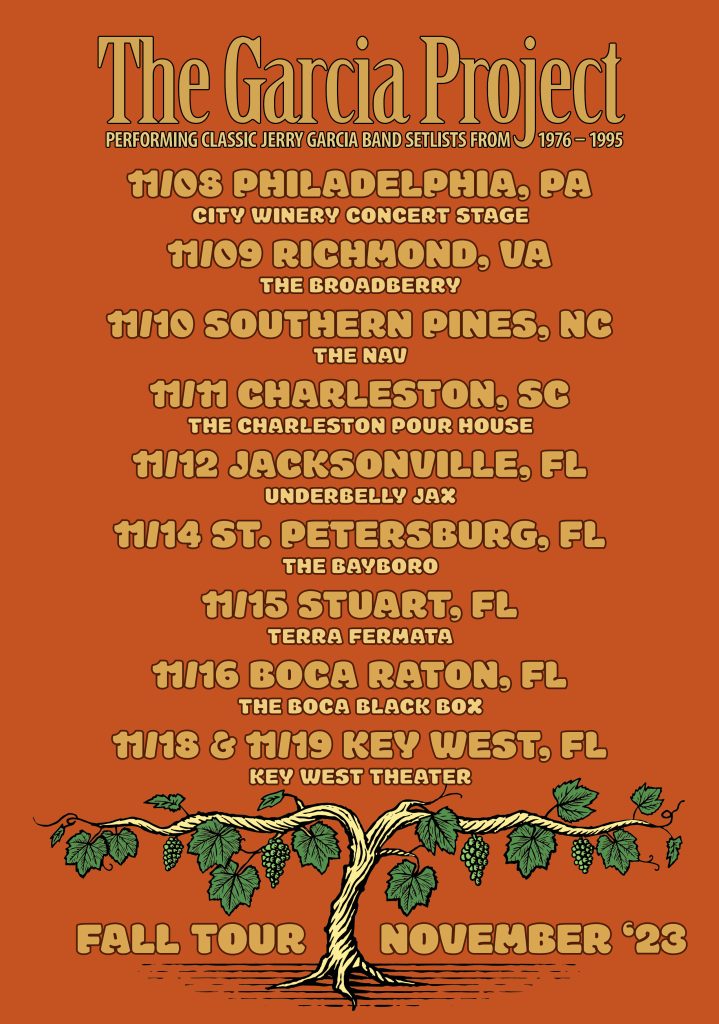 The Garcia Project Announces Electrifying 10-Night Tour this November – A Reviving Musical Journey from Philadelphia to Key West