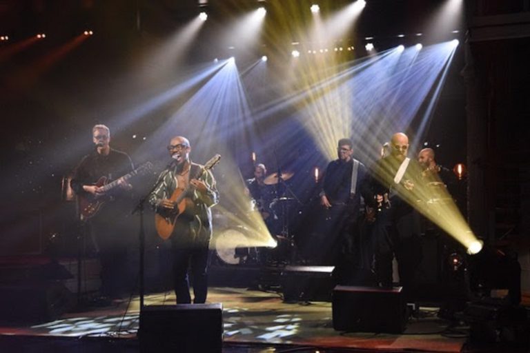 Louis Cato performs on The Late Show with Stephen Colbert for show's return, plays title track from new album 'Reflections'