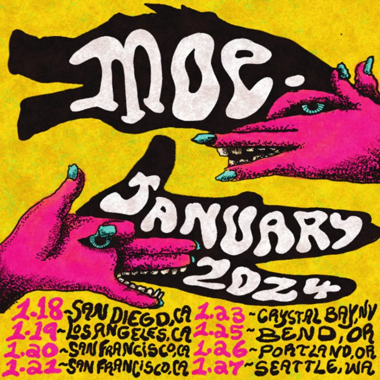 moe. Reveals Long-Awaited 2024 West Coast Tour