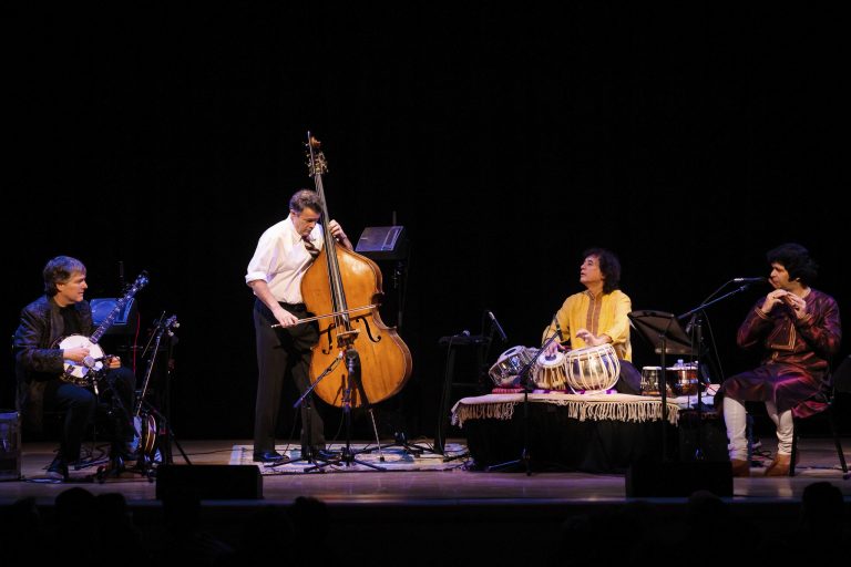 UCLA’s Center for the Art of Performance Welcomes Musical Virtuosos Béla Fleck, Zakir Hussain, Edgar Meyer, and Rakesh Chaurasia for "As We Speak" Performance