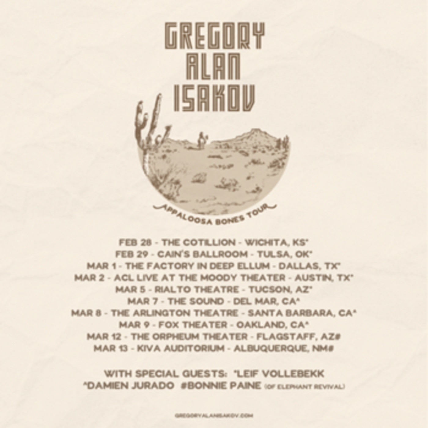 Gregory Alan Isakov confirms 2024 headline tour
