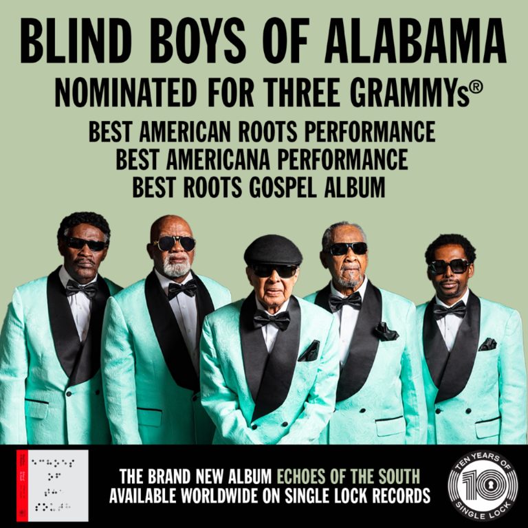 The Blind Boys of Alabama earn 3 GRAMMY nominations for Echoes of The South