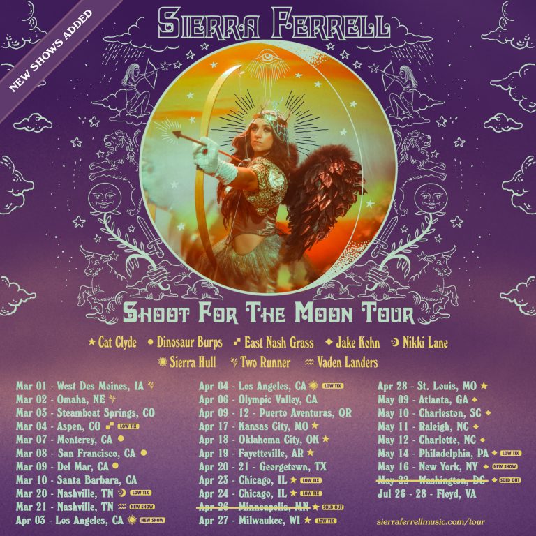 Sierra Ferrell Expands 2024 Tour: NYC's Webster Hall, Second Nights at Ryman & Fonda Added Due To Overwhelming Demand