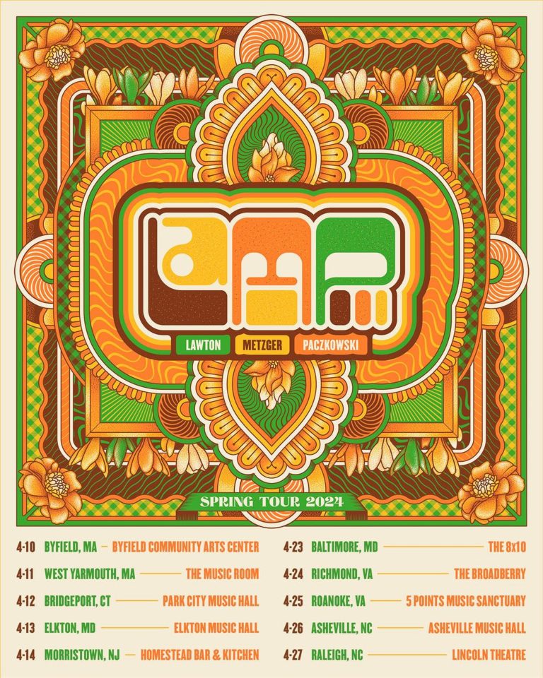 LaMP ft. Russ Lawton, Scott Metzger & Ray Paczkowski Announce Spring 2024 Tour
