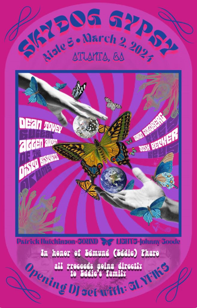 Skydog Gypsy Reunites After Over a Decade to Pay Tribute to Edmund Pharo All Original Members, Allen Aucoin of The Disco Biscuits on Drums