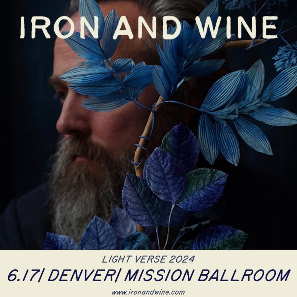 AEG Presents: Iron & Wine to Enchant Denver at Mission Ballroom for the Light Verse 2024 Tour