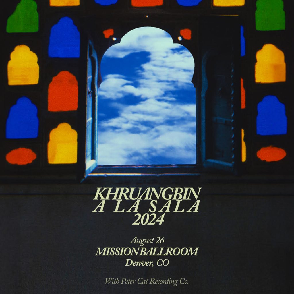 KHRUANGBIN Announces Additional Denver Show at Mission Ballroom with PETER CAT RECORDING CO. Preceding Sold-Out Red Rocks Performances