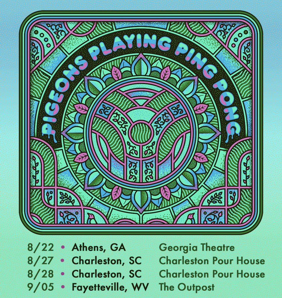 Pigeons Playing Ping Pong Announce Four-Show August/September Southeast Run