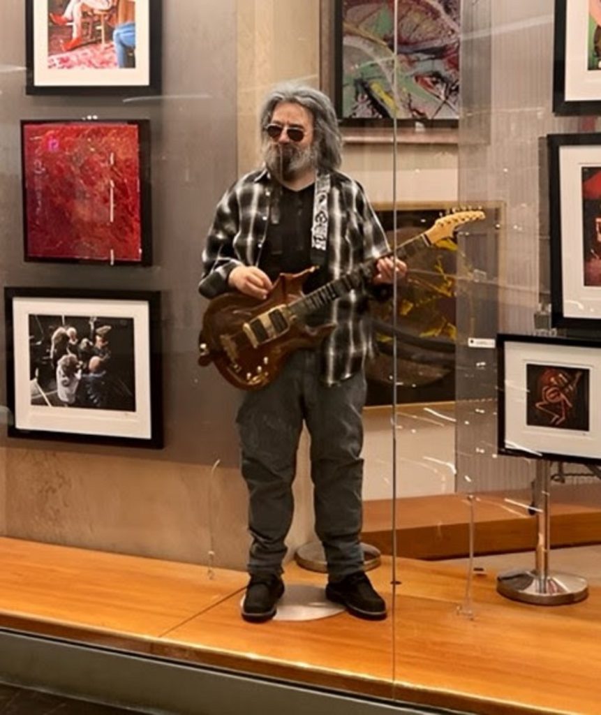 Jerry Garcia Figure Unveiled as Part of a Grateful Dead Art Exhibition in Las Vegas – Coinciding with Dead & Company Residency