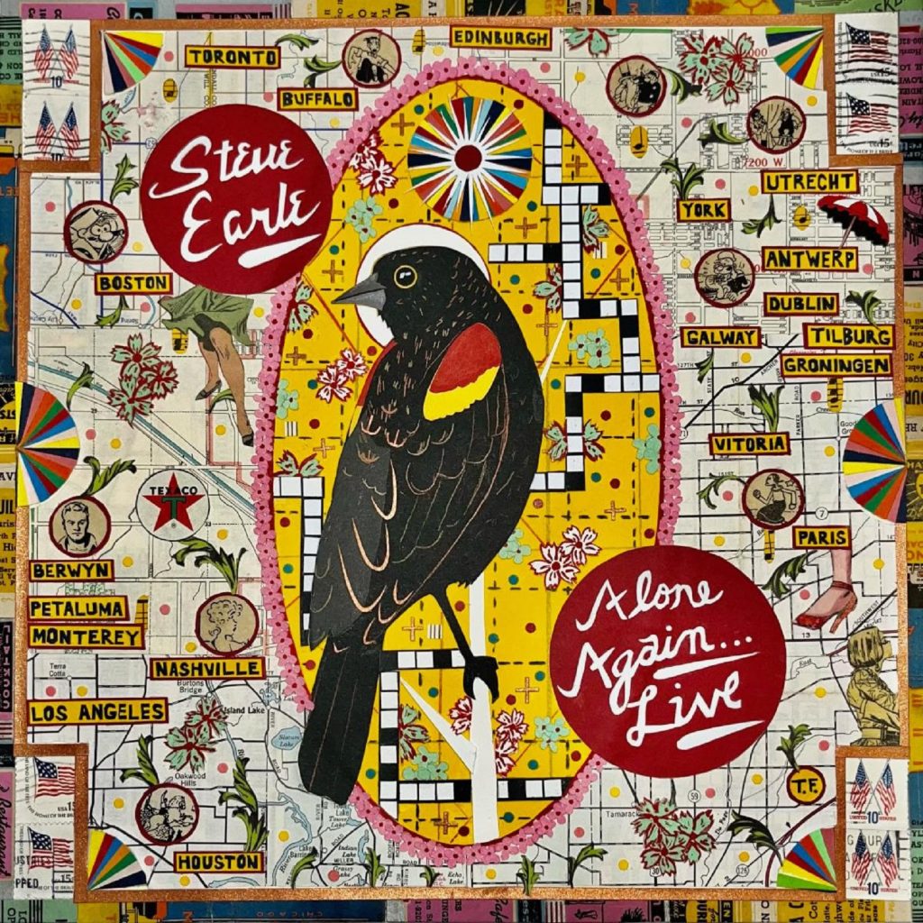 Steve Earle Releases "Copperhead Road" (Acoustic) (Live) Out Today & New Album 'Alone Again' (Live) Out July 12, 2024