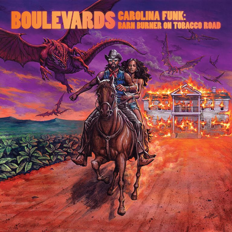 BOULEVARDS Releases New Album 'CAROLINA FUNK: BARN BURNER ON TOBACCO ROAD'