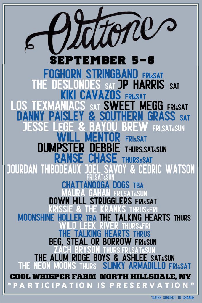 Oldtone Music Festival shares its full lineup