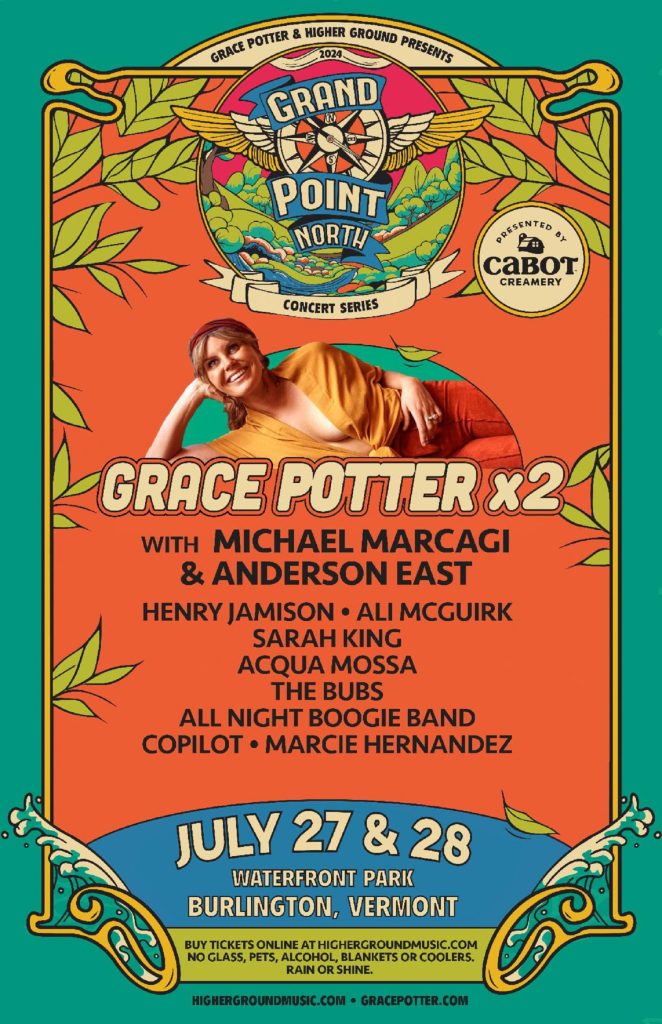 Grace Potter's Grand Point North to Serve as a Benefit for the Vermont Community