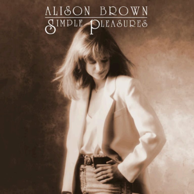 TRAILBLAZING BANJO PLAYER ALISON BROWN REISSUES GRAMMY-NOMINATED DEBUT SIMPLE PLEASURES