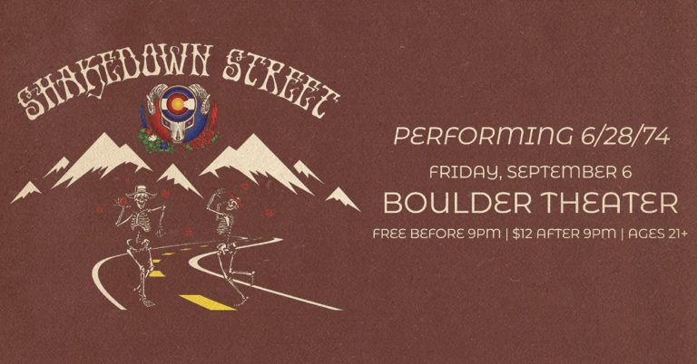 Shakedown Street Brings the Spirit of the Grateful Dead to Boulder Theater