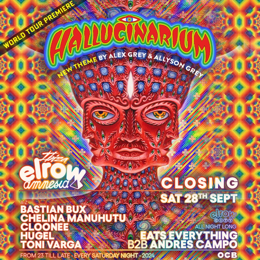 Enter the Hallucinarium: The world premiere of a new concept from elrow, in collaboration with artists Alex & Allyson Grey