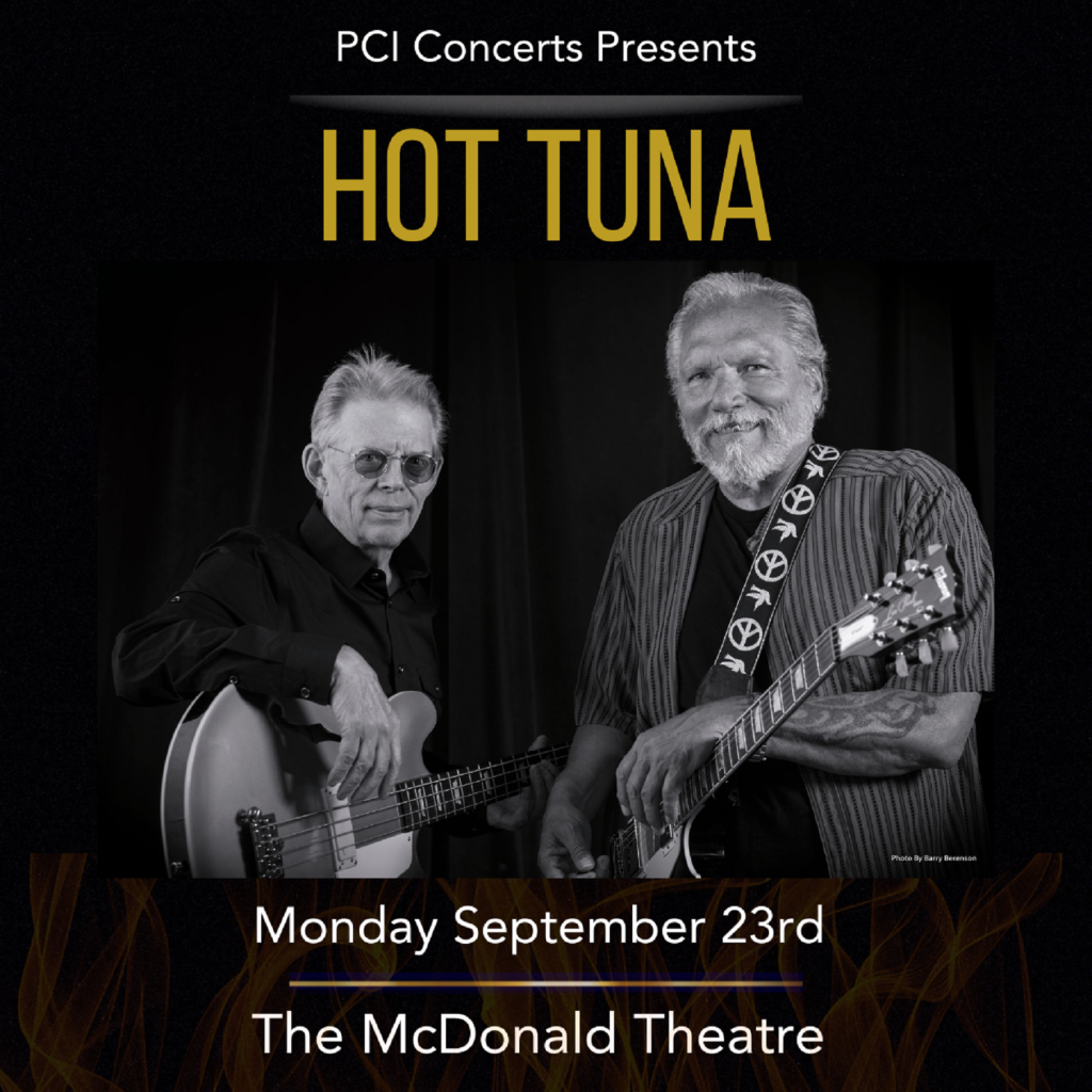 An Evening with Hot Tuna Acoustic at The McDonald Theatre – September 23rd