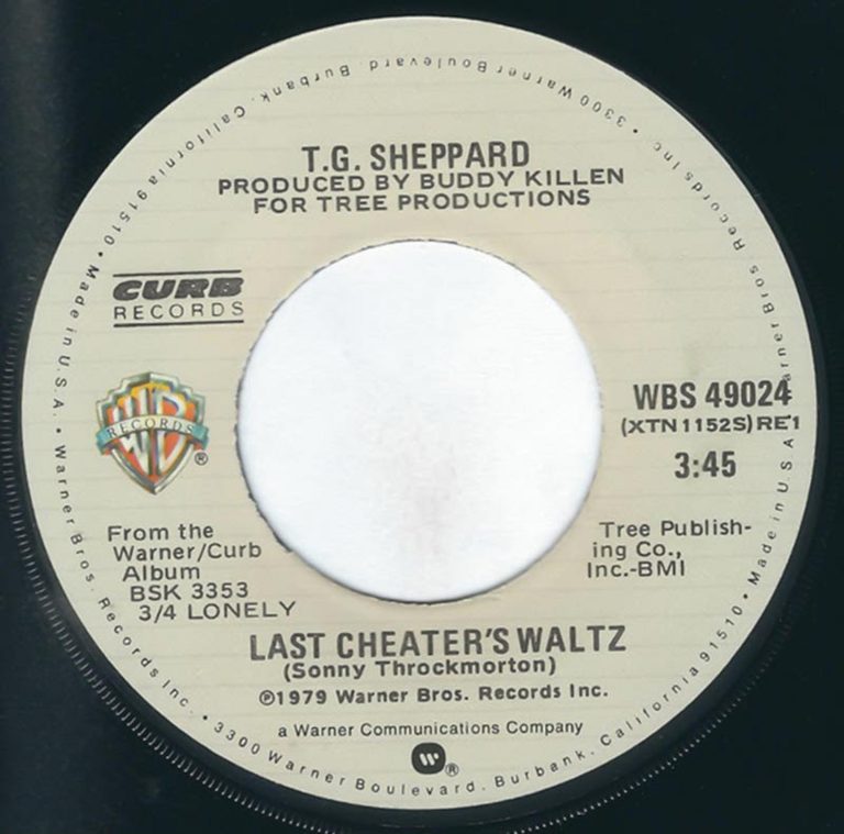 T.G. Sheppard Celebrates The 45th Anniversary Of The Classic Hit Single "Last Cheater's Waltz"