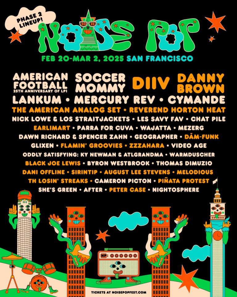 NOISE POP FESTIVAL EXPANDS 2025 MUSIC LINEUP