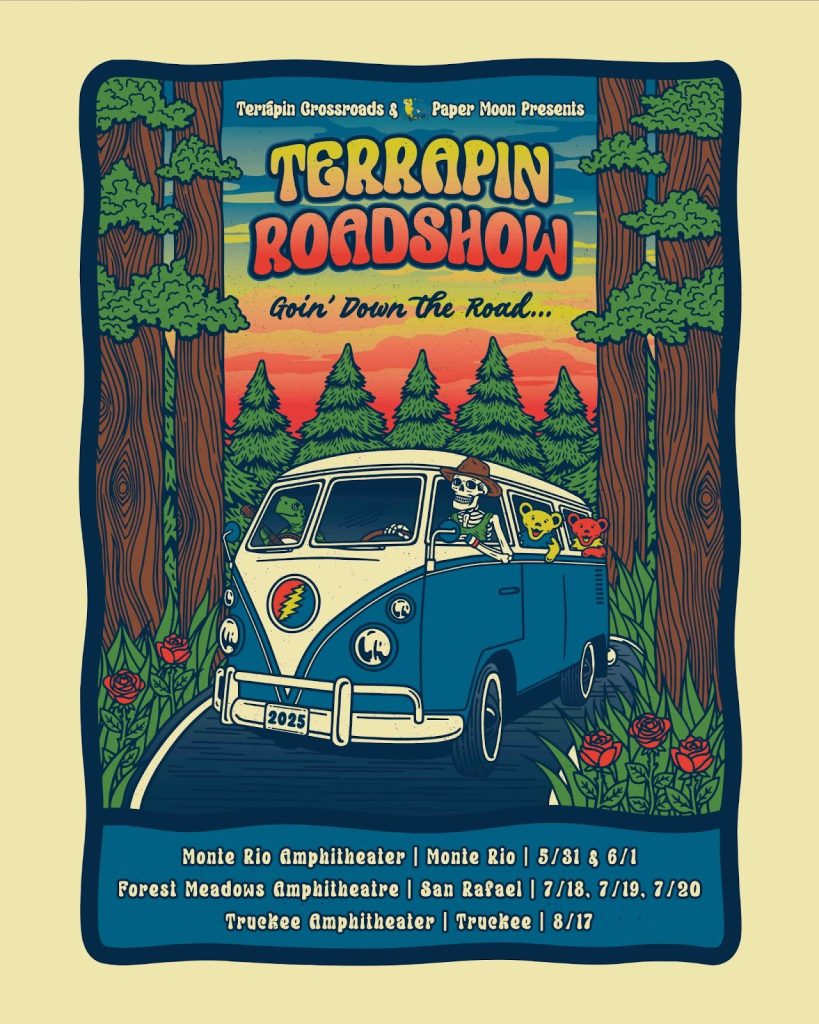 Terrapin Roadshow Brings Grateful Dead Spirit to Monte Rio, Marin & Tahoe