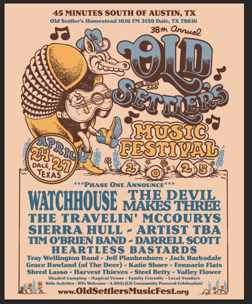 Watchhouse, The Devil Makes Three, The Travelin’ McCourys & Sierra Hull Headline festival with more acts to be announced