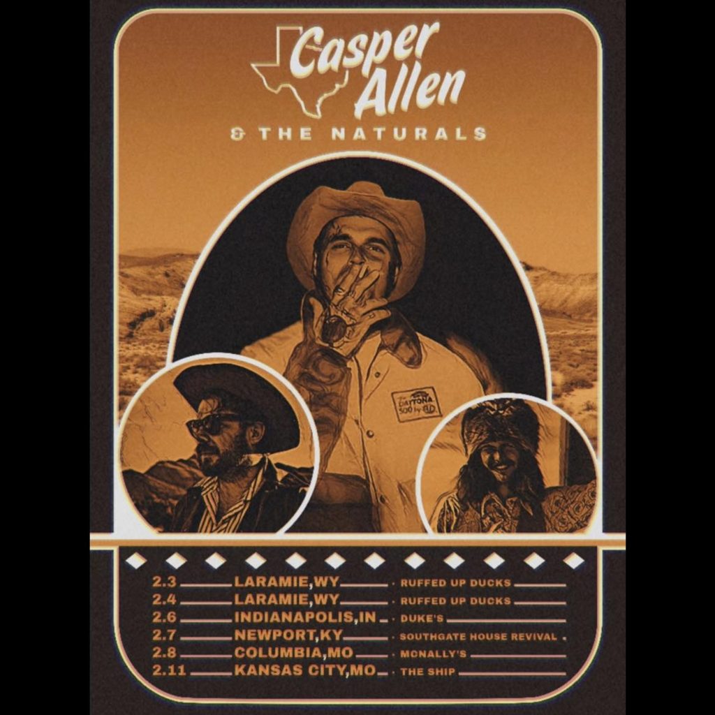 Casper Allen & The Naturals Burn Bright with Debut Single "Damned Old Sun"