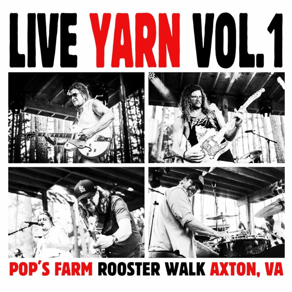 YARN release first ever live album, 'Live Yarn: Volume 1,' available May 2 on CD, LP and streaming services
