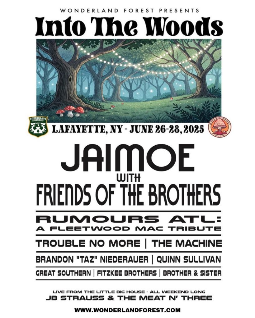 A Three-Day Celebration of Live Music Featuring Jaimoe, Rumours ATL: A Fleetwood Mac Tribute, Trouble No More, The Machine, and More