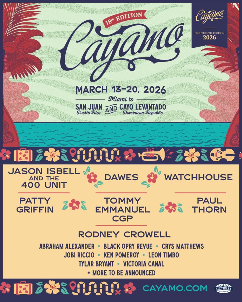 SIXTHMAN ANNOUNCES CAYAMO: A JOURNEY THROUGH SONG – 18TH EDITION