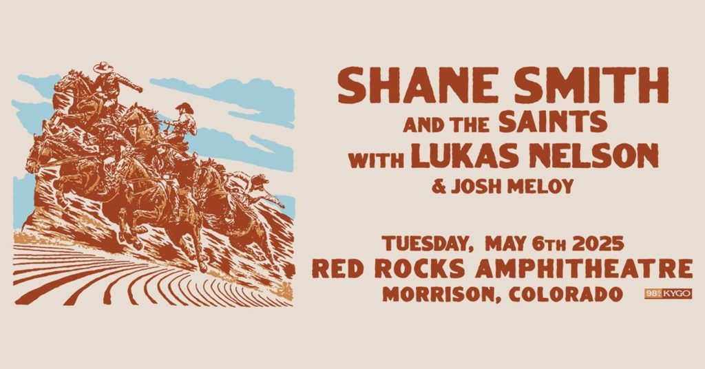 Shane Smith & The Saints Return to Red Rocks – May 6