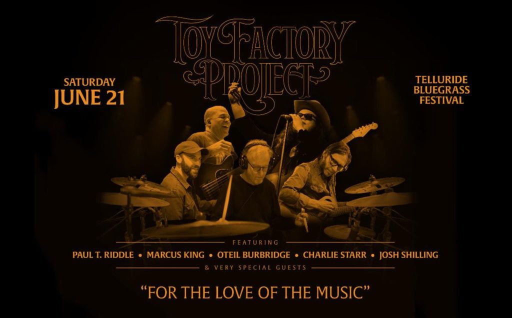 Telluride Bluegrass Festival Details Very Special Toy Factory Project Set In Tribute To Marshall Tucker Band’s Toy Caldwell