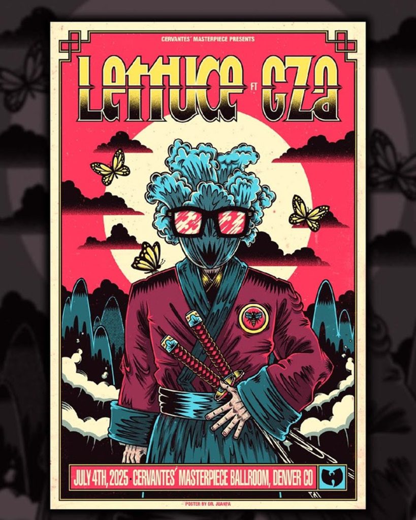 Lettuce Announce 4th of July Show ft. GZA After Wu-Tang Clan at Fiddler's Green in Denver, Colorado