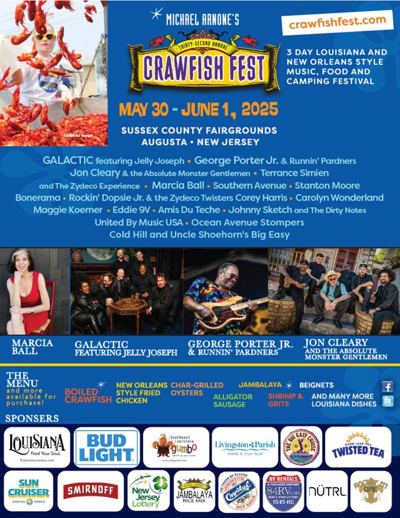 Michael Arnone’s 32nd Annual Crawfish Fest Returns to New Jersey
