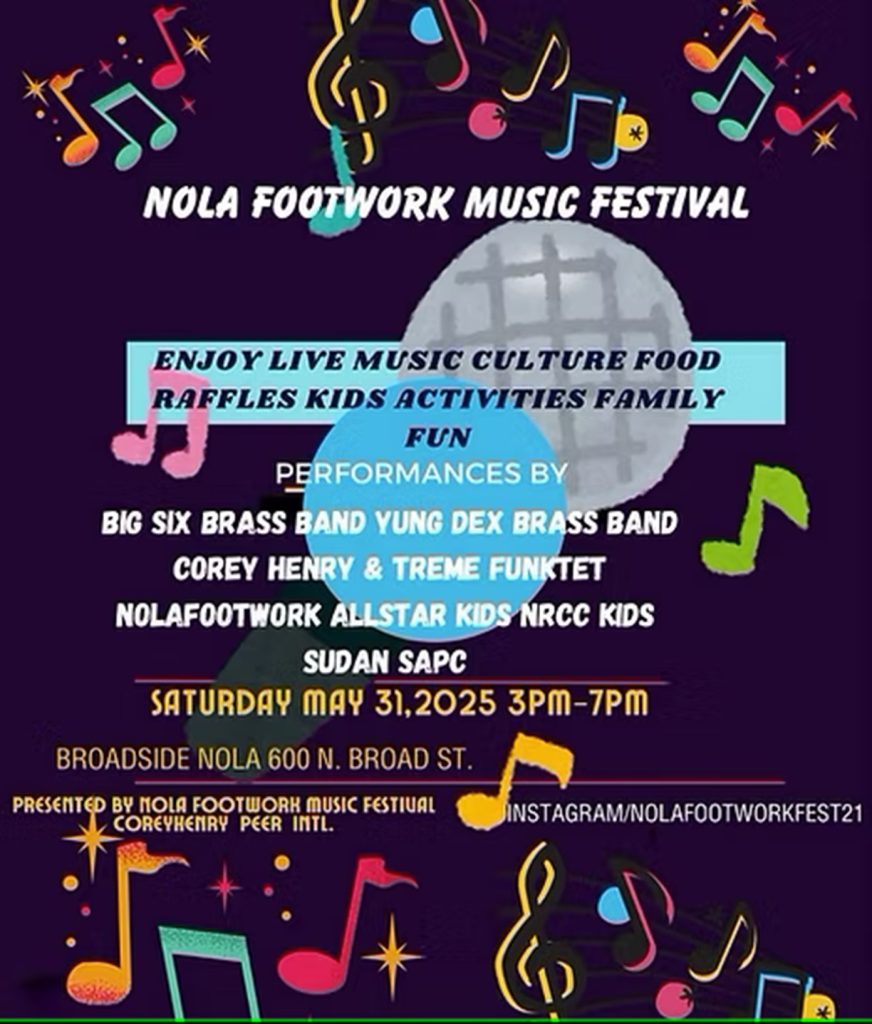 Corey Henry’s NOLA Footwork Music Festival Unveils Expanded Second Line Celebration at Broadside NOLA on May 31