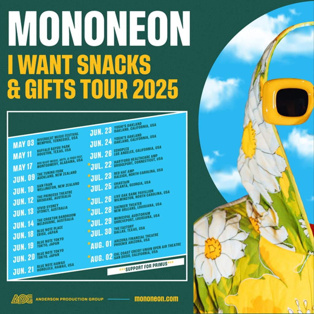 MONONEON RELEASES NEW ALBUM 'YOU HAD YOUR CHANCE…BAD ATTITUDE' – OUT TODAY VIA FLOKI STUDIOS