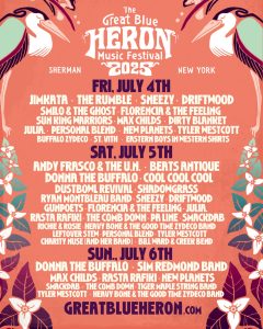 The 32nd Annual Great Blue Heron Music Festival: Dedicated to Festival Co-founder David Tidquist