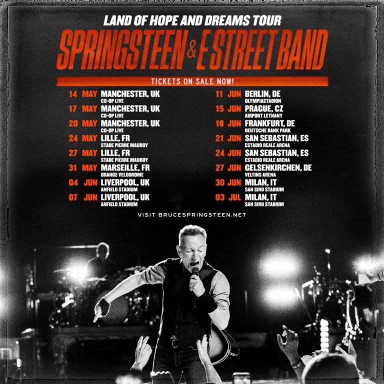 Bruce Springsteen and The E Street Band kick off 'The Land of Hope and Dreams Tour' next week