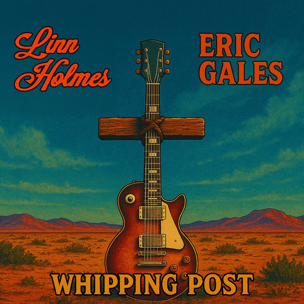 GUITAR GREAT ERIC GALES AND LINN HOLMES GET TO GRIPS WITH THE WHIPPING POST