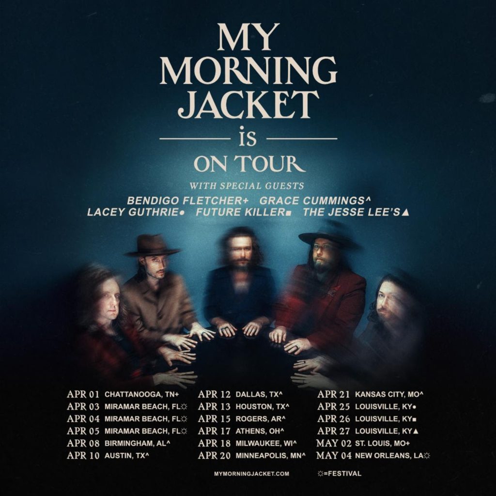 MY MORNING JACKET WRAP UP FIRST LEG OF MY MORNING JACKET “IS” ON TOUR   WITH ARRAY OF MEMORABLE PERFORMANCES, HISTORIC ACCOLADES, AND MORE