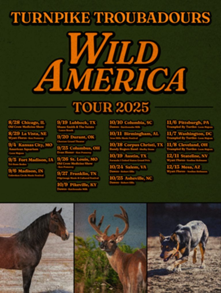 Turnpike Troubadours confirm Wild America Tour